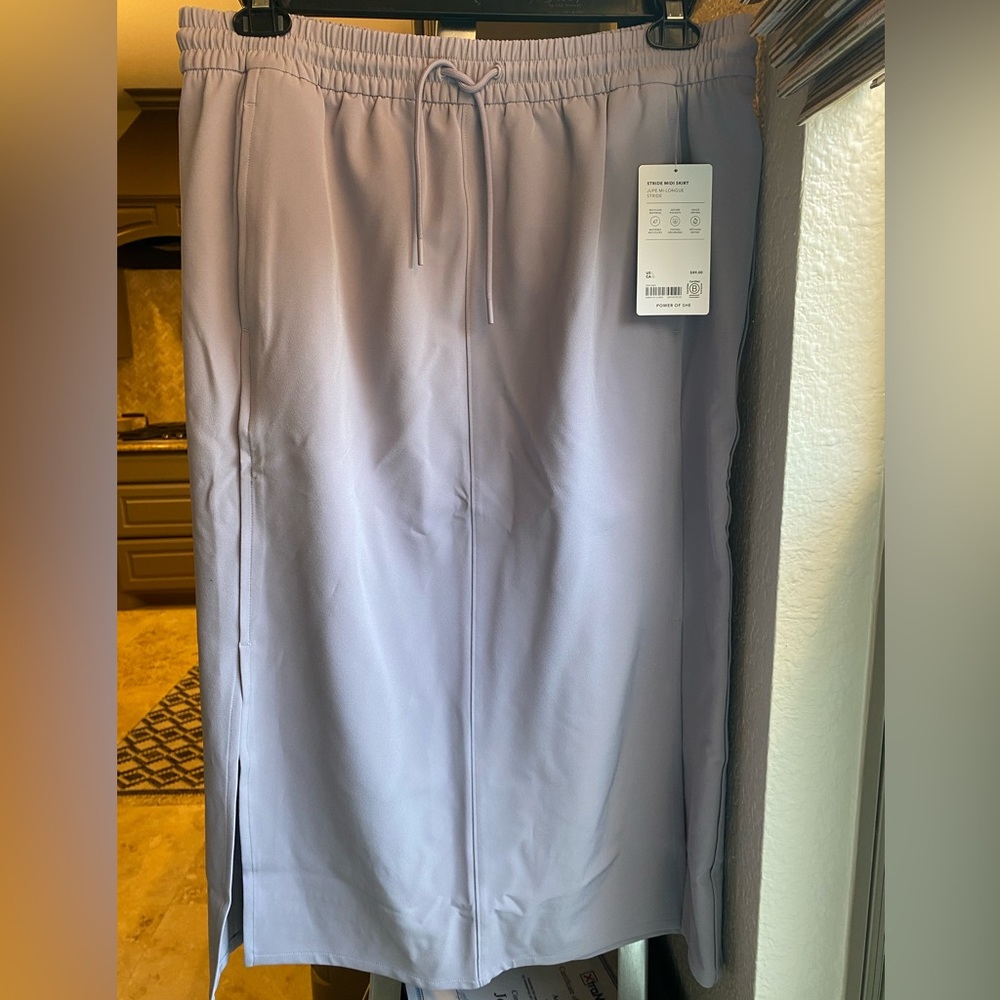 Athleta midi skirt lavender